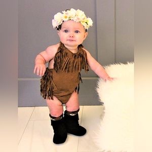 Chuyg Baby Tassled Jumper